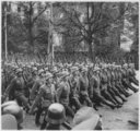 Német katonák felvonulása Varsóban