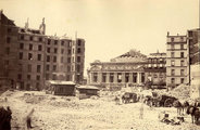 Az új opera építése, 1866