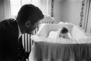 John F. Kennedy és Caroline, 1958