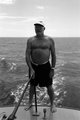 Mélytengeri horgászaton a Havanna melletti vizeken, 1950 körül