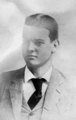 Herbert Hoover 17 évesen, amikor elkezdte képzését a Stanfordon