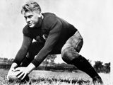 Gerald Ford a michigani egyetem futballcsapatának tagjaként 1933-ban. A csapat két bajnokságot is nyert, és őt választották meg a legértékesebb játékosnak. Csapattársai gyakran mondogatták róla, hogy Ford "az egyetlen, aki képes maradni és harcolni a vesztes ügyért is".