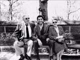 Barack Obam nagyszüleivel, Stanley Armour Dunham és Madelyn Dunhammal New Yorkban az 1980-as években