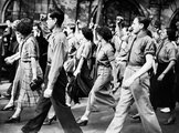 Kommunista tüntetők Londonban, 1936.