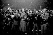 Több mint nyolcezer ember vesz részt a CPGB nagygyűlésén a londoni Earl's Courtban, 1939.