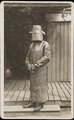 Speciális védőeszköz egy radiológus nővérnek (1918)