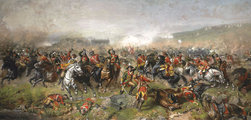 John Mulvany: Az aughrimi csata (1885)