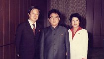 A pár Kim Dzsong Il társaságában Észak-Koreában