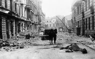 Ordynacka utca, Varsó, 1940. március 6. A lengyel fővárost az invázió teljes ideje alatt bombázták.