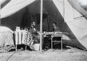 Lincoln és George B. McClellan tábornok Antietamban 1862 szeptember-októberében