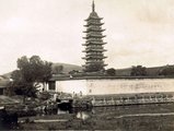 A Shanghaj melletti Songjiang tri pagoda