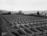 A T4-akció áldozatainak sírjai a hadamari intézetnél, 1945. április 15.