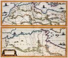 Jan Janssonius holland térképész 17. századi térképe, amely Barbaria névvel jelöli a Berber-partvidéket