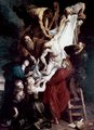 Az egyik kifogásolt festmény, a Krisztus levétele a keresztről című mű