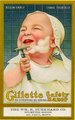 „Kezdd korán – borotváld magad! Gillette biztonsági penge – nincs élezés, nincs fenés”
