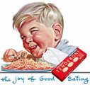 „A jó evés öröme – Van Camp Tenderoni” („makarónitermék tojásfehérjével”)