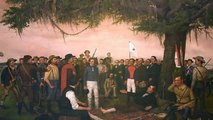 Santa Anna megadja magát a texasiaknak
