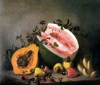 Agostinho José da Mota A papaja és a görögdinnye című, 1860-as festménye