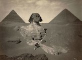 Az egyiptomi szfinx a 19. század végén