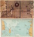 Toscanelli térképe és a valós földrajzi arányok