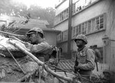 Amerikai katonák városi harcban Koreában