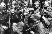 Fjodorovna a Vörös Hadsereg egy harckocsizó egységénél 1943-ban