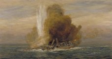 A HMS Pathfinder volt az első hajó, amelyet egy német tengeralattjáró 1914-ben elsüllyesztett