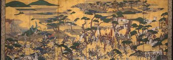 A szekigaharai csata (1600. október 21.) ábrázolása