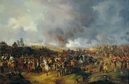 A lipcsei csata Alexander Sauerweig festményén