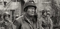 John Wayne „A leghosszabb nap” című 1962-es, a normandiai partraszállásról szóló filmben