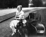 AJS oldalkocsis motorkerékpár, 1935
