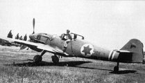 Avia S-199 (a Messerschmitt Bf 109G a második világháború után Csehszlovákiában gyártott változata) az izraeli légierő színeiben