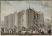 A Bastille lebontása 1789. július 14-én (kép forrása: architectural-review.com)