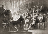 XVI. Lajos tárgyalása (kép forrása: fineartamerica.com)