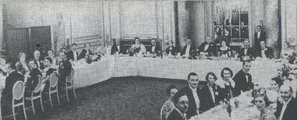 A Detection Club vacsorája 1932-ben (kép forrása: carrdickson.blogspot.com)