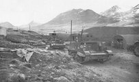 Brit Bren Carrier könnyű harcjárművek Izlandon, 1941. május (kép forrása: dirkdeklein.net)