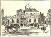 Londoni utcakép 1814-ből (kép forrása: thesocialhistorian.com)