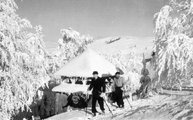 A Cserkész-szövetség menedékháza a Mencsely (Mencsul) hegyen, 1942