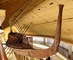Hufu fáraó bárkája (kép forrása: maritimehistorypodcast.com)