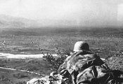 Német ejtőernyős Monte Cassinónál 1944 februárjában (kép forrása: italia1943.altervista.org)