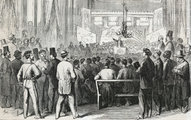 A Fenian Testvériség harmadik nagygyűlése 1865-ben, Philadelphiában (kép forrása: ansionnachfionn.com)