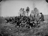 Pienő katonák az amerikai polgárháborúúan (kép forrása: archives.gov)