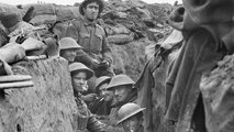 Ausztrál katonák Franciaországban 1918 áprilisában (kép forrása: The Daily Telegraph)