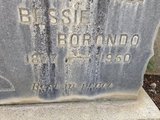 Bertha Boronda sírköve (az angolosabb Bessie becenévvel) (kép forrása: findagrave.com)