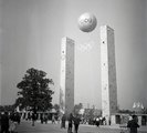 1936, Olimpiai Stadion főbejárata a stadion felől fotózva
