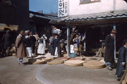 Kis piac Szöul peremkerületében
