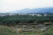 Kr. e. 1. századi amfiteátrum romjai Spártában (kép forrása: Atlas Obscura)