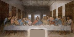 Leonardo da Vinci: Az utolsó vacsora (1490 körül) (kép forrása: Wikimedia Commons)