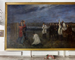Thorma János két alighanem legismertebb, monumentális főművének egyike, az Aradi vértanúk című kép (1893–96, olaj, vászon, 350 × 644 cm, mng; a kép eredeti mérete 400 × 700 cm volt, de a széleiből valamikor körben levágtak) a ma a festő nevét viselő kiskunhalasi múzeumban. Az 1870-ben a városban született festőnek – aki a nagybányai művésztelep egyik alapítója volt – számos alkotását őrzi az intézmény, itt található az egyik jelentős nagybányai gyűjtemény is Fotó: Villányi Csaba/Flashback Photo/MúzeumCafé