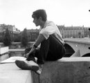 1959, Szajna-part a Louvre előtt, jobbra a Pont Royal